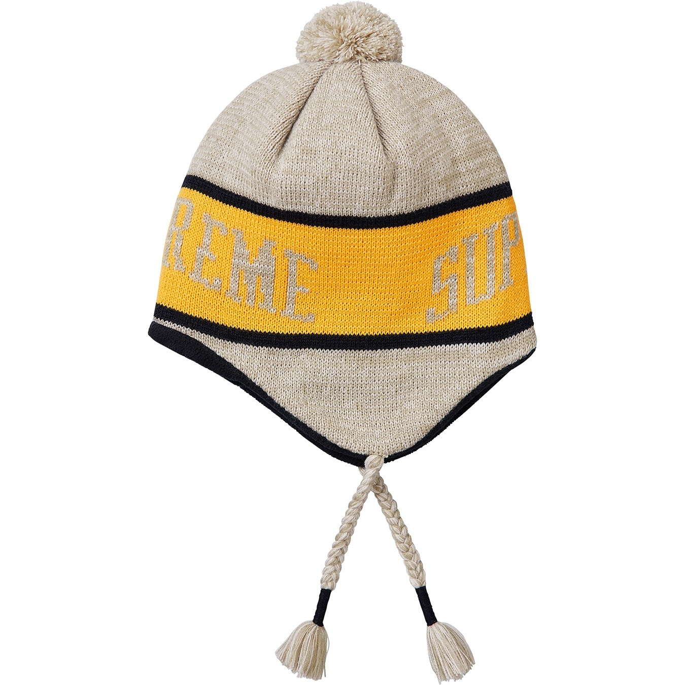Heathered Earflap Beanie view 2